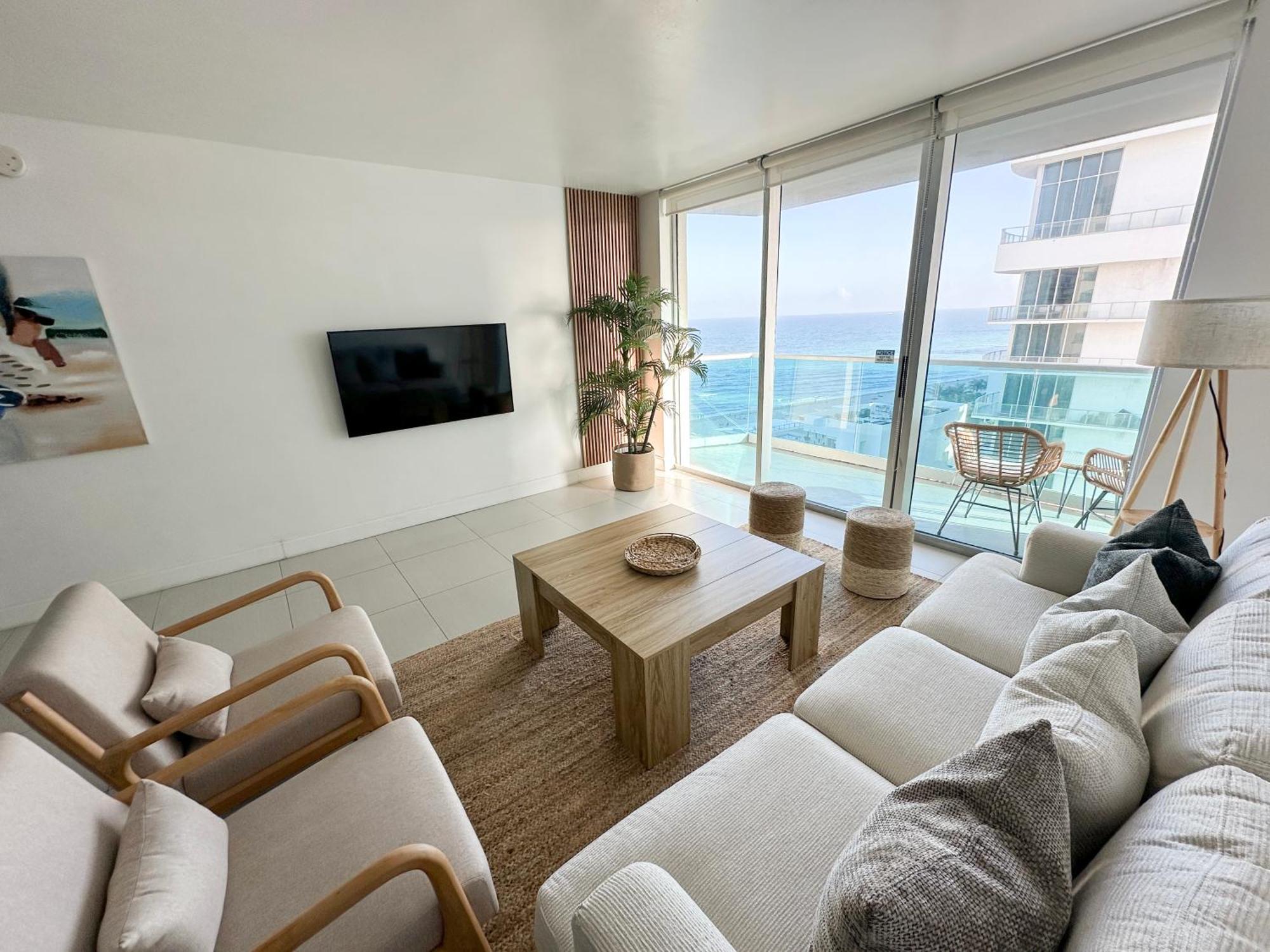 Departamento Frente Al Mar Con Salida Directa A Playa. Apartment Холивуд Екстериор снимка